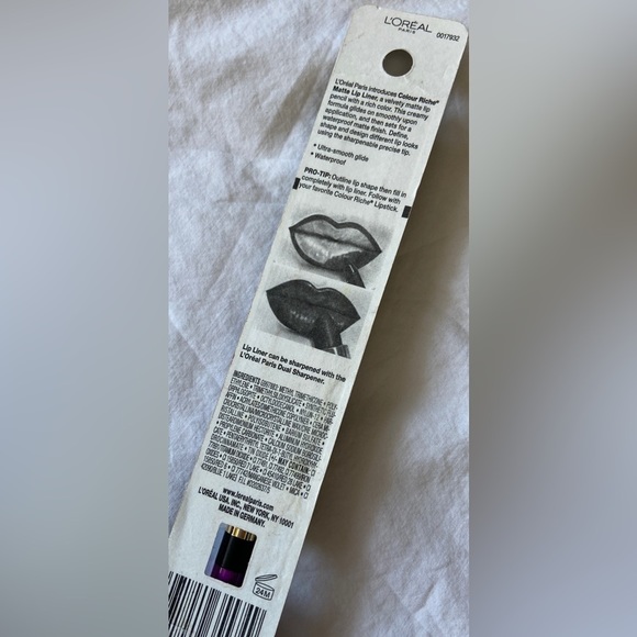 TWO Brand New L’Oréal Liners👄 LipLiner 💜Violet/Lilac &👁️EyeBrown/EyeLiner Pencil - Picture 12 of 12